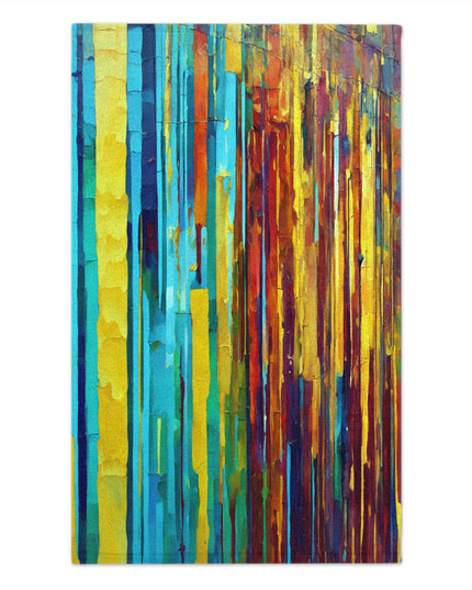 Striped Alpha Rally Towel, 11" x 18"