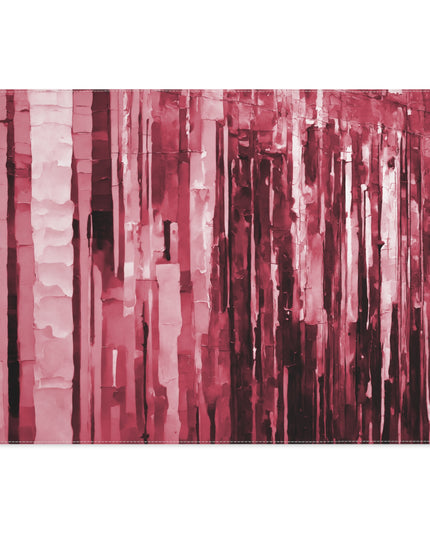 Striped Ruby Placemat, 1 pc
