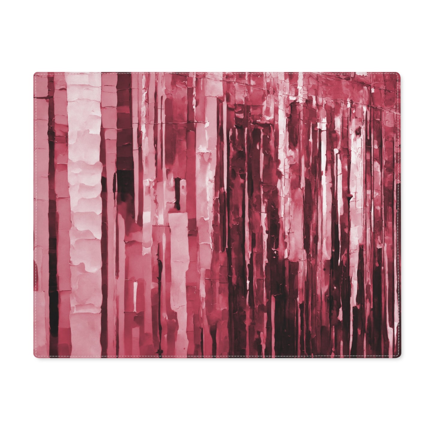 Striped Ruby Placemat, 1 pc