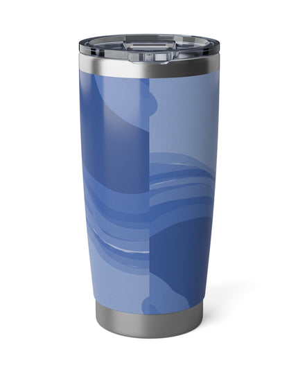 Deep Blue Wavey Vagabond 20oz Tumbler