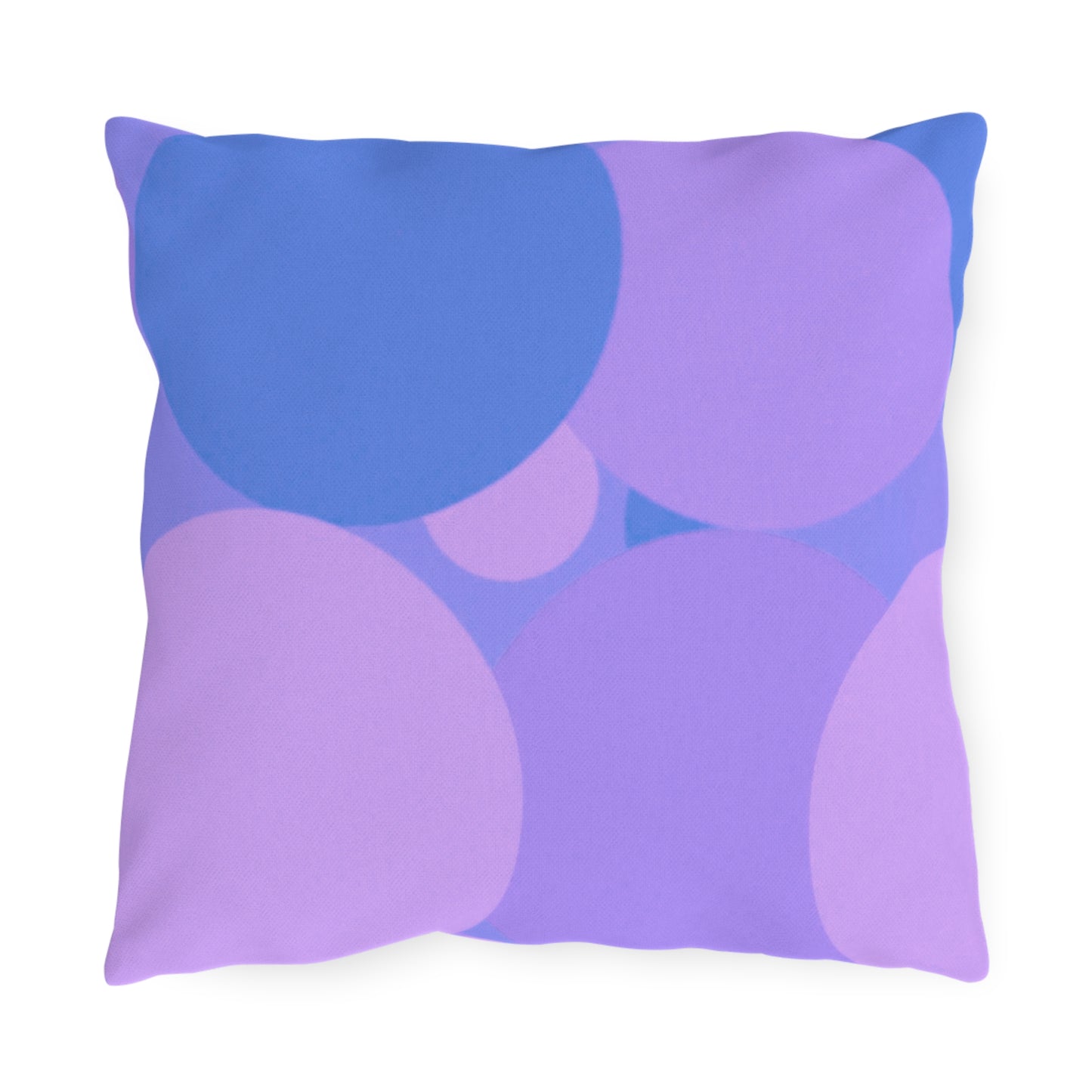 Pastel Purple Family Patches 16" x 16" Outdoor Pillow