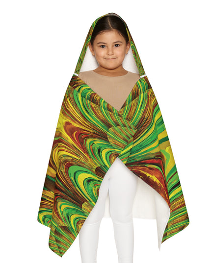 Uzi Spiral Beta Youth Hooded Towel, 24" x 48"