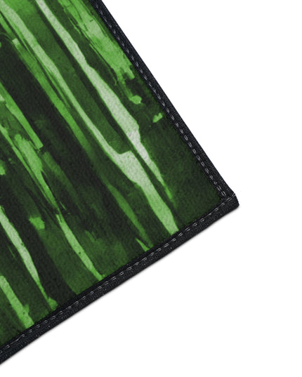 Striped Mint Pastel 36" x 60" Heavy Duty Floor Mat