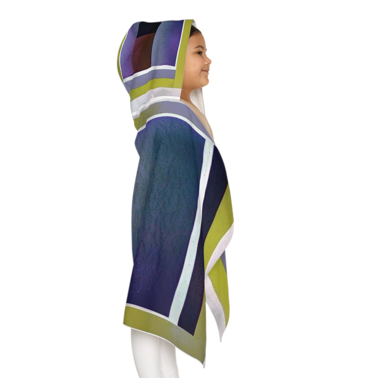 Zeta Shadow Youth Hooded Towel, 24" x 48"