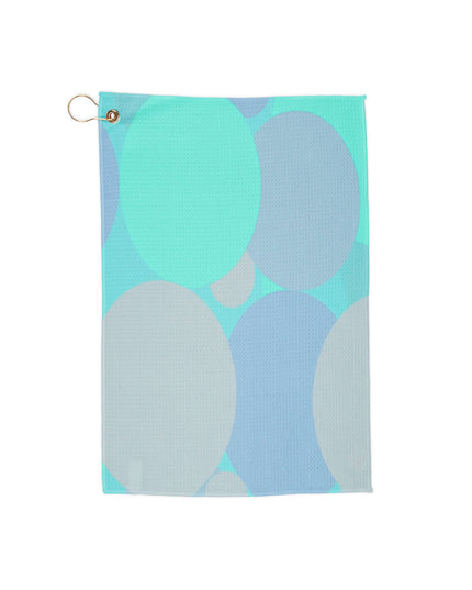 Pastel Tan and Tif Patches 16" x 24" Golf Towel