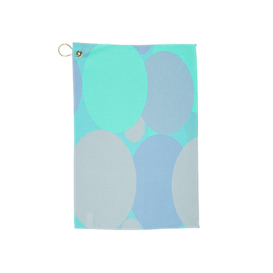 Pastel Tan and Tif Patches 16" x 24" Golf Towel