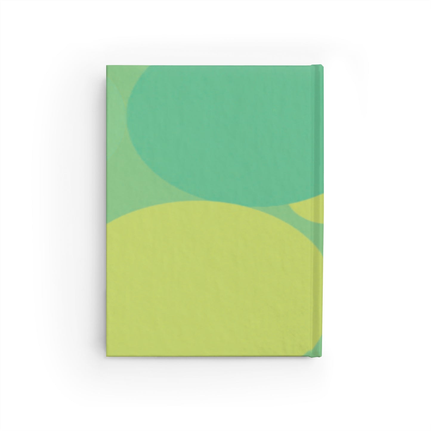 Pastel Green Patches 5" x 7" Journal - 128 Blank pages