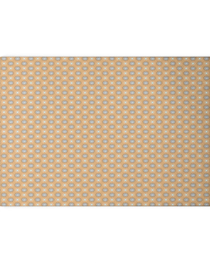 Tan Sunset Star-crossed Bodies Glass Cutting Board,  8" x 11"