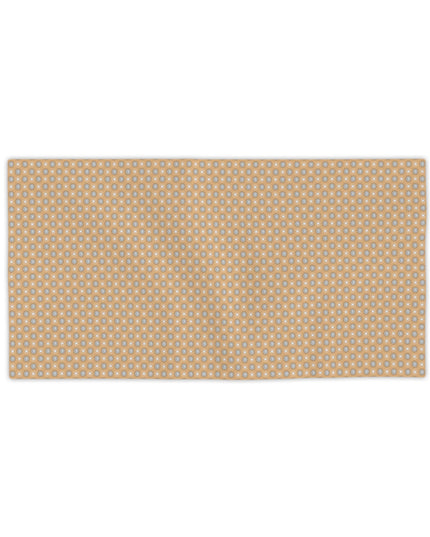 Tan Sunset Star-crossed Bodies Beach Towel, 24" x 44"