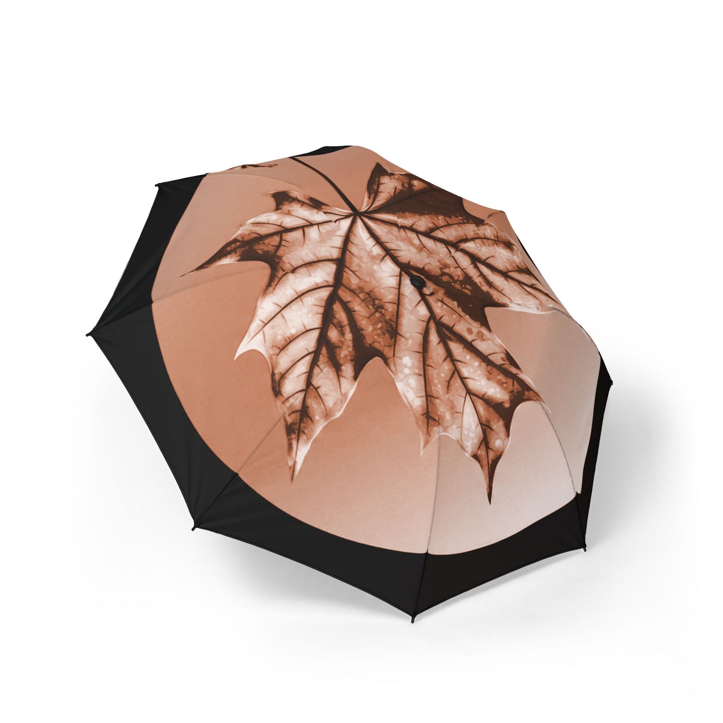 Soft Maple Leaf Foldable Umbrella - Compact & Chic