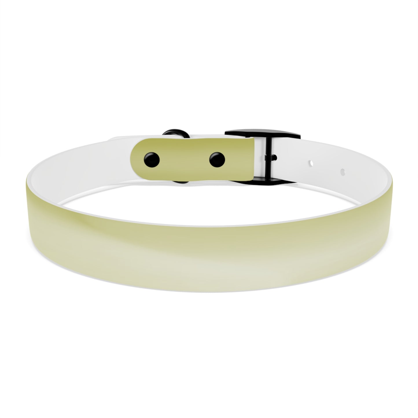 Lemon Fade Large Dog Collar