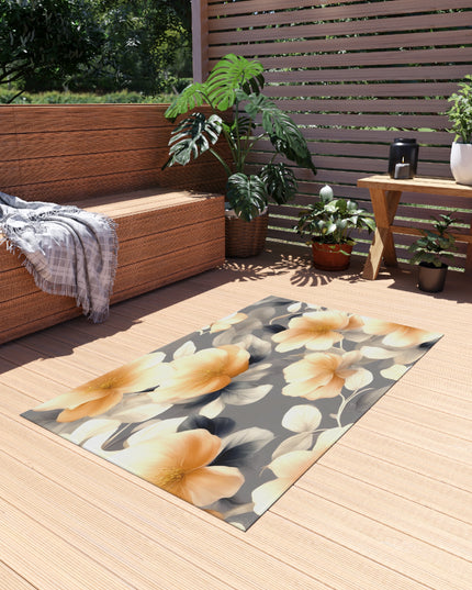 Soft Blossom Floral Bunch Outdoor Rug, 36" x 60"