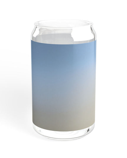 Cobalt Fade Sipper Glass, 16oz