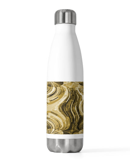 Uzi Spiral Light Brown 20oz Insulated Water Bottle
