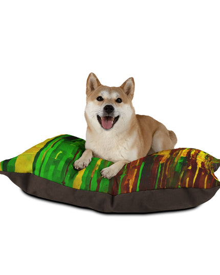 Striped Beta 40" × 30" Pet Bed