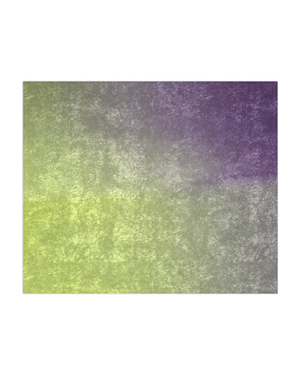 Purple Golden Fade 50" x 60" Crushed Velvet Blanket