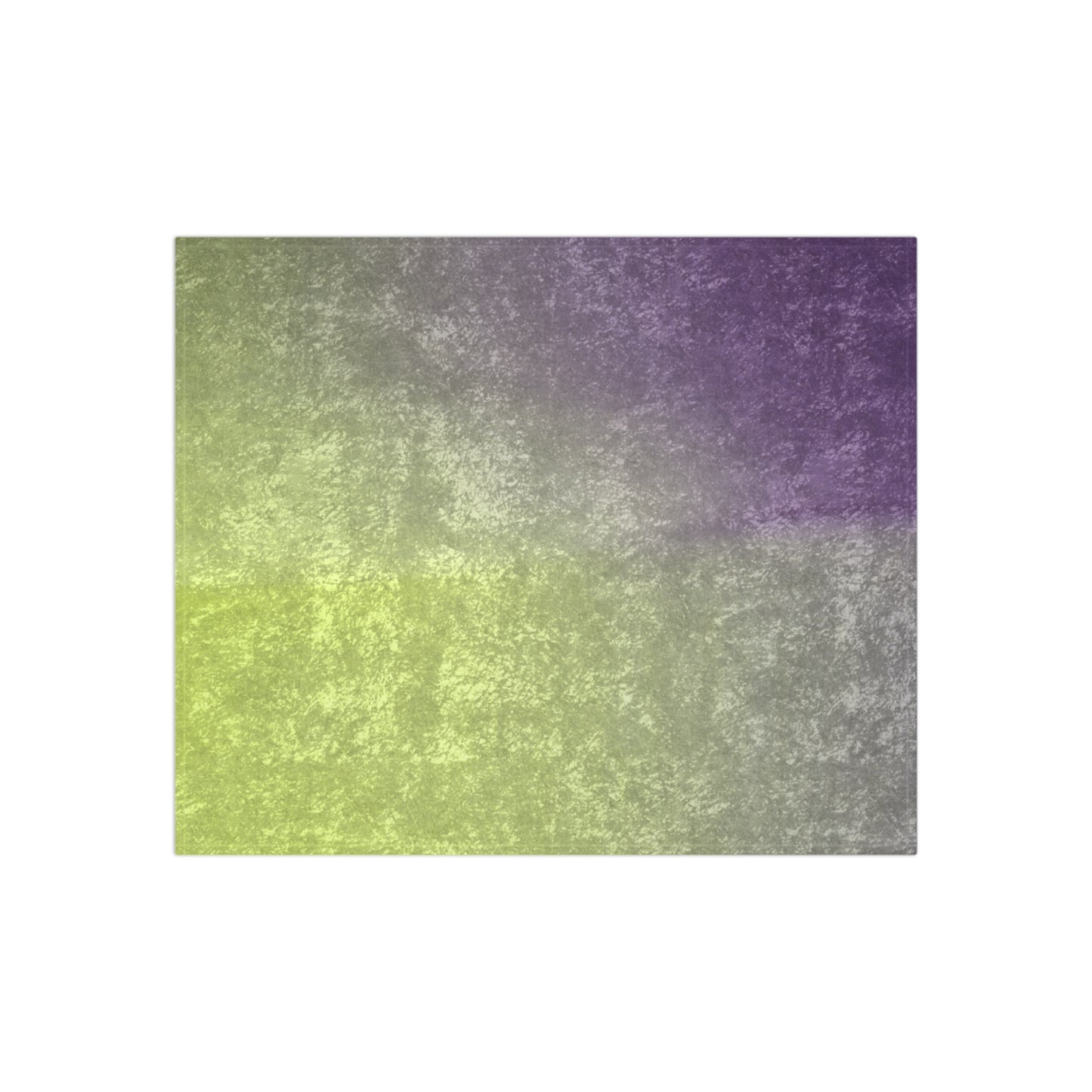 Purple Golden Fade 50" x 60" Crushed Velvet Blanket