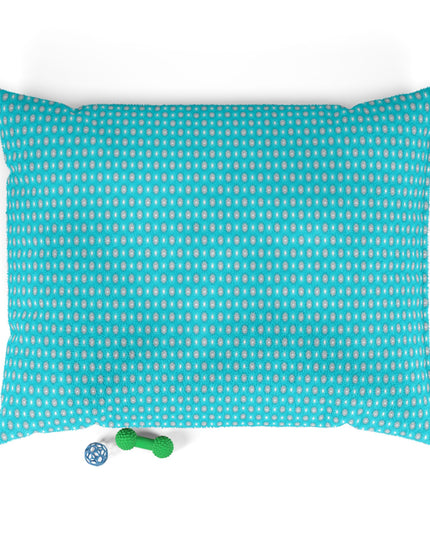Tif Green Star-crossed Bodies Pet Bed, 50" × 40"