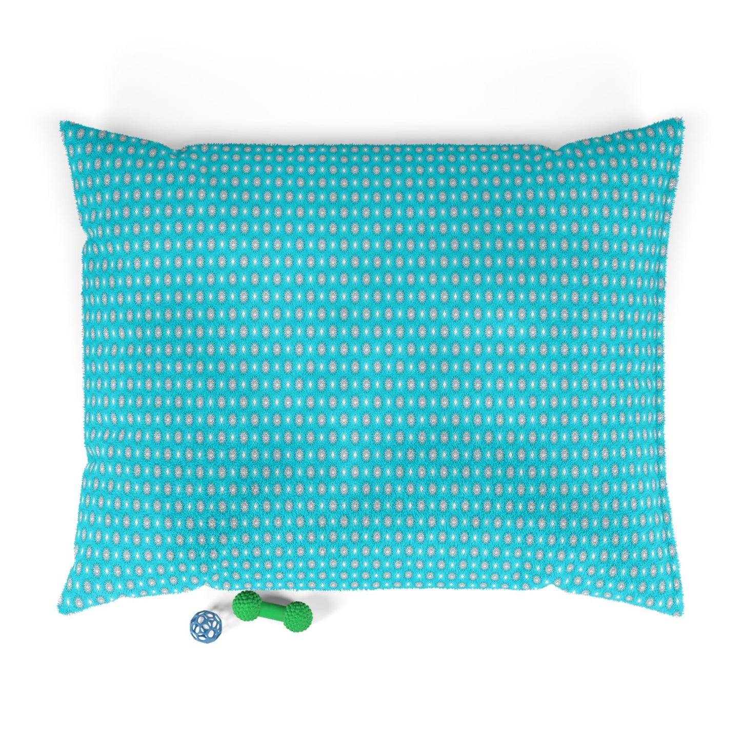 Tif Green Star-crossed Bodies Pet Bed, 50" × 40"