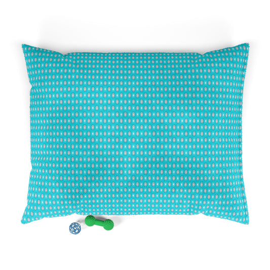 Tif Green Star-crossed Bodies Pet Bed, 50" × 40"
