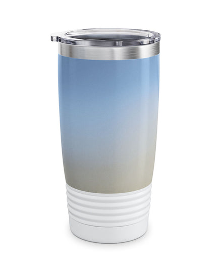 Cobalt Fade Ringneck Tumbler, 20oz in white