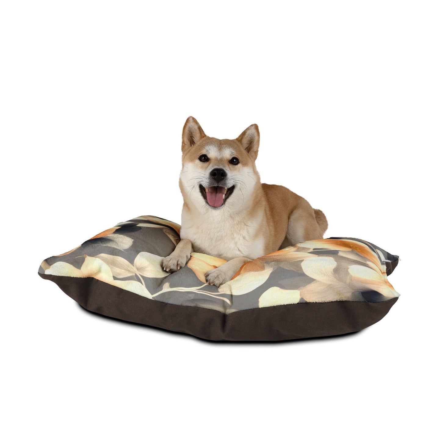 Soft Blossom Floral Bunch Pet Bed, 40" × 30"