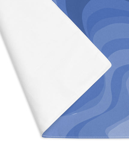 Deep Blue Wavey Placemat, 1 pc