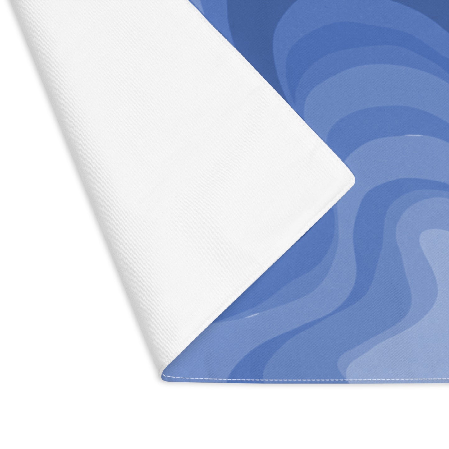 Deep Blue Wavey Placemat, 1 pc
