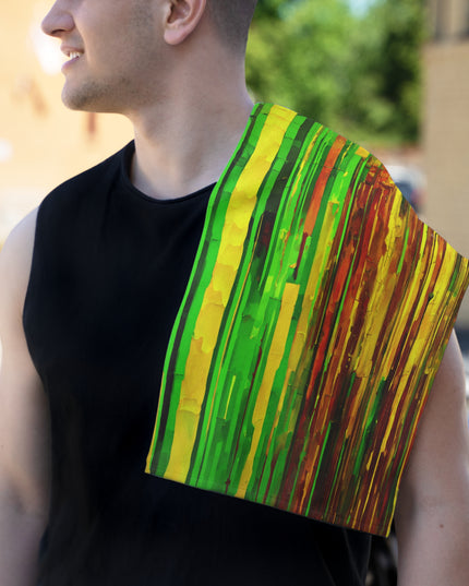 Striped Beta Rally Towel, 11" x 18"