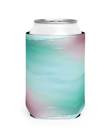Green Sea Lavender Fog 12 oz Can Cooler Sleeve
