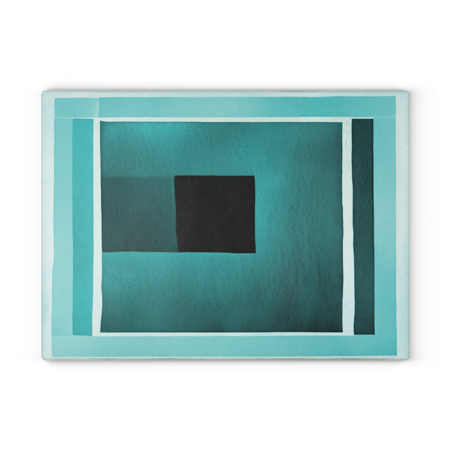 Tif Shadow Glass Cutting Board, 11" x 15"