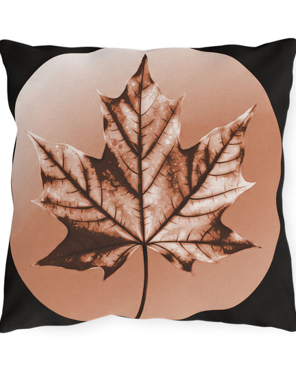 Soft Maple Leaf 16" x 16" Outdoor Pillow
