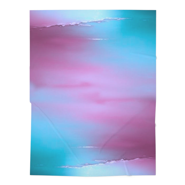 Wine Sea Blue Fog Baby Swaddle 30″×40″ Blanket