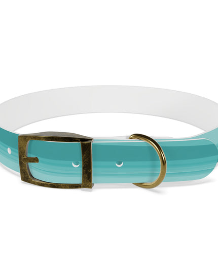 Tif Green Wavey Large Dog Collar