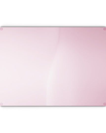 Pink Blush Fade 11" x 15" Glass Cutting Board