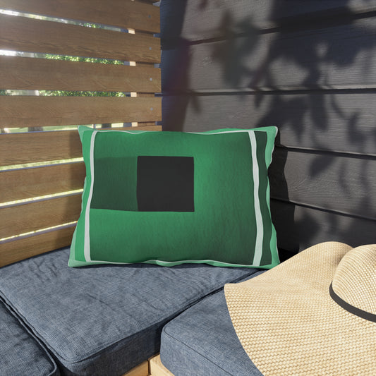 Mint Shadow 20" x 14" Outdoor Pillow