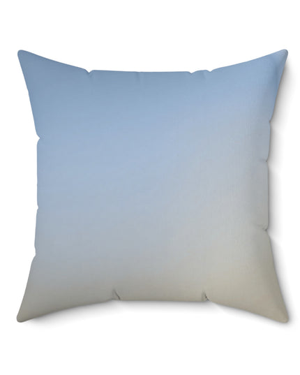 Cobalt Fade 20" x 20" Faux Suede Square Pillow