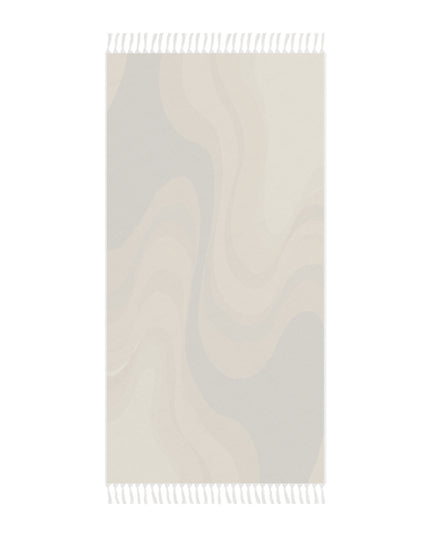 Brown Wavey 38" × 81" Boho Beach Cloth