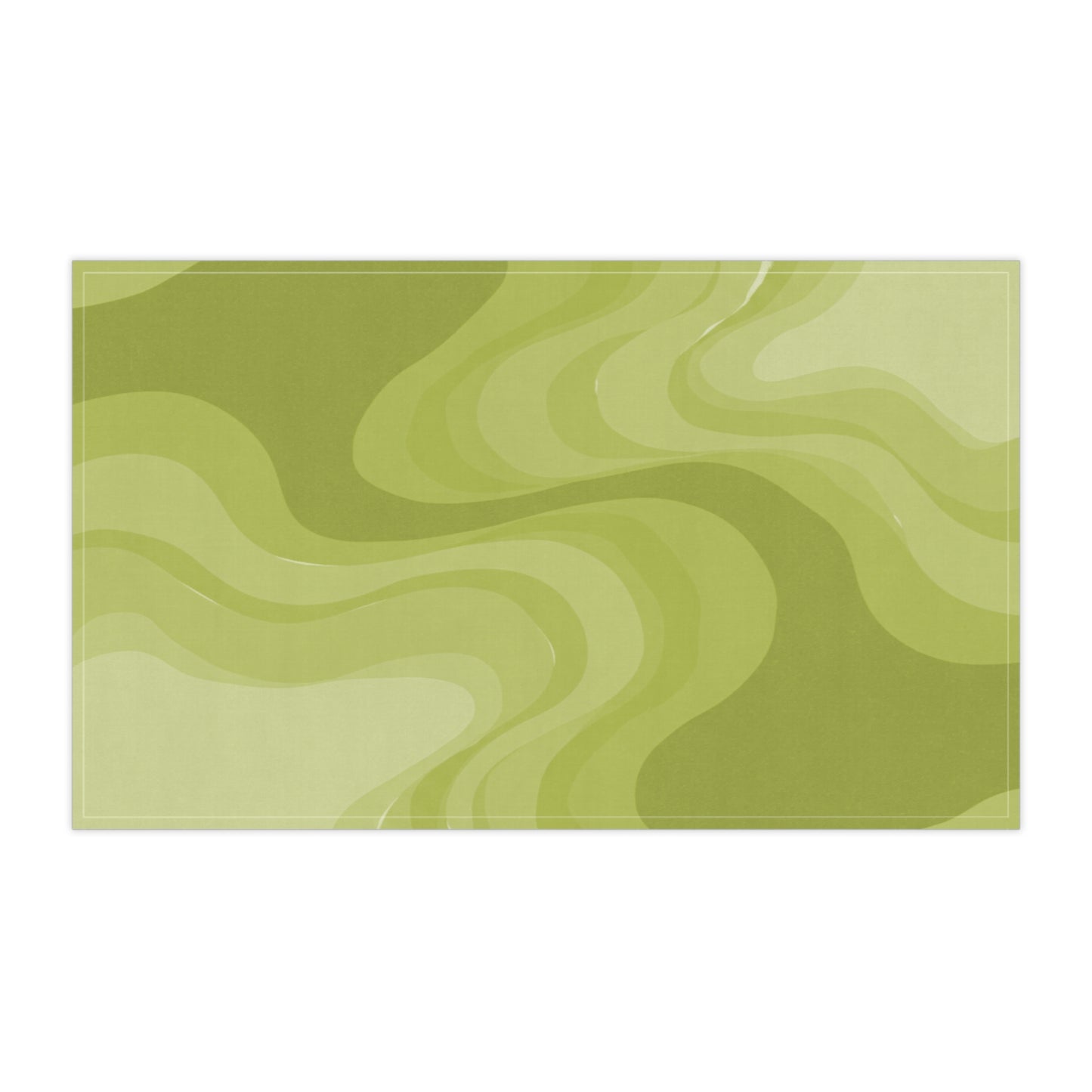 Lemon Wavey Tea Towels (cotton, poly), 18" x "30