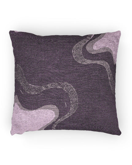 Wavey Purple Wavey Woven Pillow, 17" x 18"
