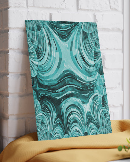Uzi Spiral Tif 8" x 11" Glass Cutting Board