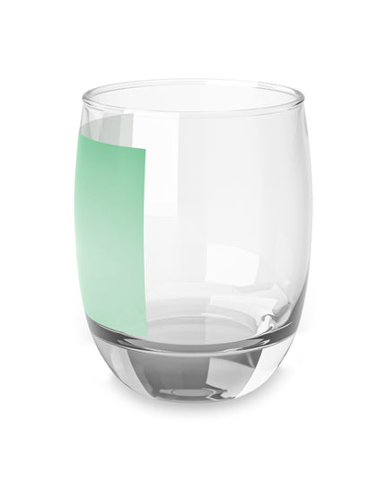 Mint Fade Whiskey Glass, 6 oz