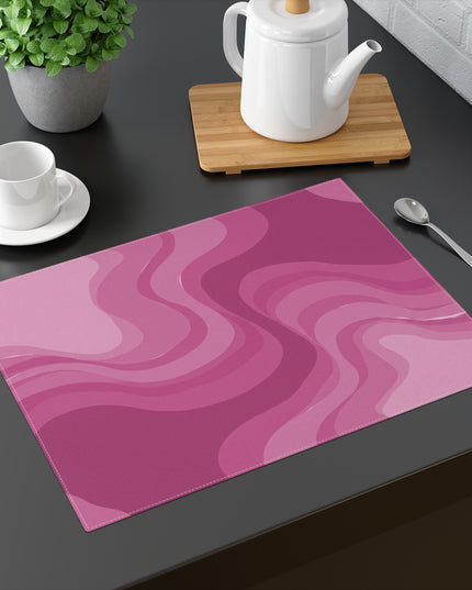 Pinky Mauve Wavey Placemat, 1 pc