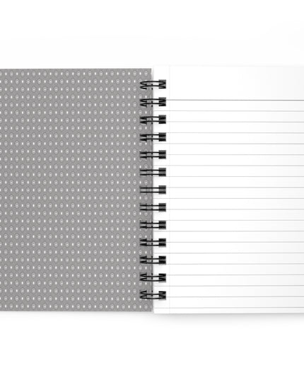 Desaturated Star-crossed Bodies Spiral Bound Journal, 5" x 7" 150 pages