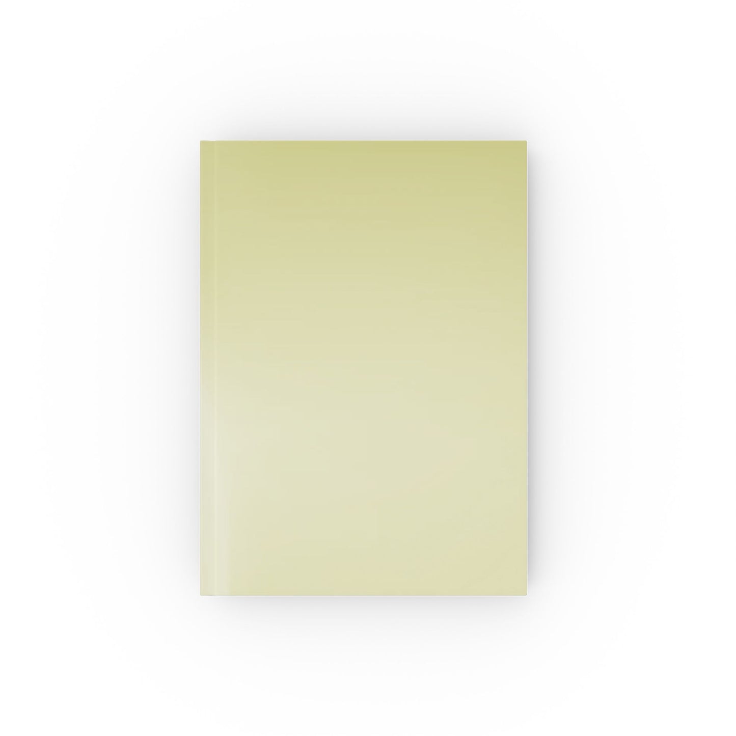 Lemon Fade 5.2" x 7.4" Hard Backed Journal with 128 blank pages