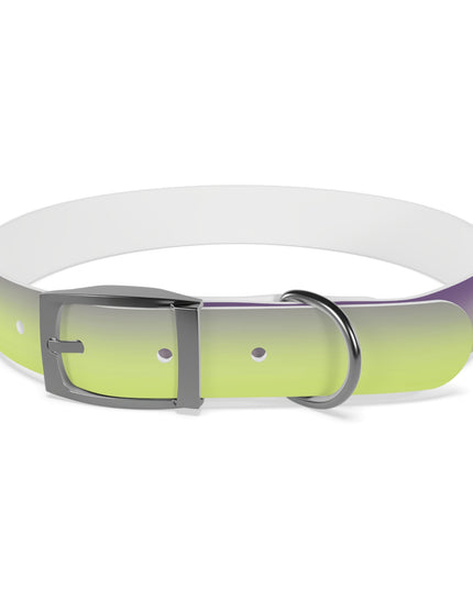 Purple Golden Fade Large Dog Collar