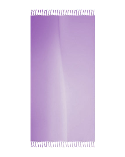 Soft Lavender Fade 38" × 81" Boho Beach Cloth