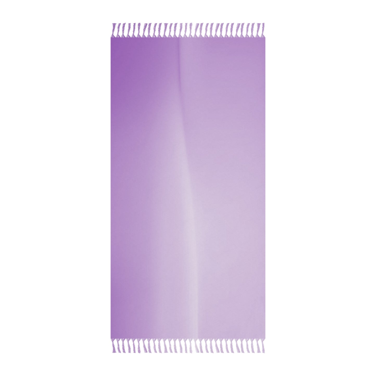 Soft Lavender Fade 38" × 81" Boho Beach Cloth