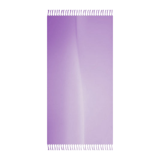 Soft Lavender Fade 38" × 81" Boho Beach Cloth