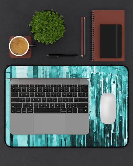 Striped Tif 12" x 18" Desk Mat